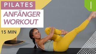 15 Minuten Pilates Workout für Anfänger - die Basics