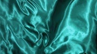 Free Slow Motion Footage: Wavy Green Silk Fabric