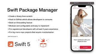 iOS 15 & Swift 5: Build a library with Swift Package Manager