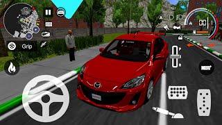 Mazda 3 Car Driving Simulator - Sport car 3 : Taxi & Police - drive simulator #3 - Android Gameplay