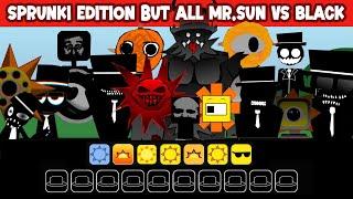 (INFORMATION) Incredibox Sprunki edition But ALL RELATIONSHIPS MR.SUN AND MR.BLACK - All Reactions