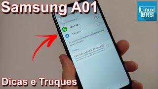 Samsung Galaxy A01 - dicas e truques