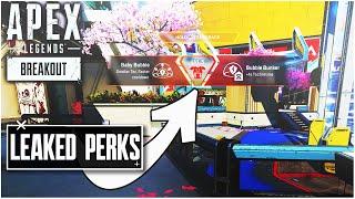 All Leaked Perks for Apex Legends Season 20 Breakout!!!