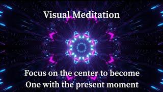 Visual Hypnosis to Clear your Mind - 432 hz Meditation