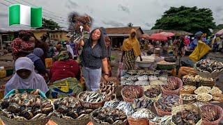 RURAL MARKET DAY IN APOMU OSUN NIGERIA | Cost of living, WEST AFRICA| CHEAPEST FOOD MARKET  