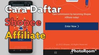 Cara Daftar Shopee Affiliate - Cari Duit Online, Buat Duit Online