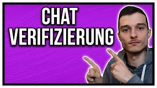 Twitch Chat-Verifizierung einstellen auf dem Pc Tutorial deutsch [2022]