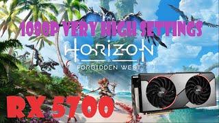 RX 5700  |  HORIZON II FORBIDDEN WEST  |  I3 10100F  (Highest Settings) 1080p