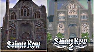 Saints Row 1 Vs Saints Row 2 Map Comparison