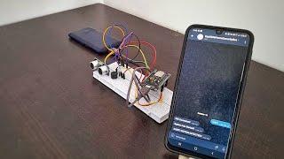 How To Make Home Security System | Using ESP8266 | Get notifications on Telegram! | Detailed Video.