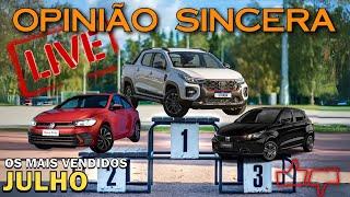 Carros mais vendidos de Julho 2024: Strada volta para liderança, Polo e Argo no pódio! Vale comprar?