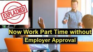 UAE PART TIME/ TEMPORARY WORK PERMIT | EXPLAINED | NOW WORK PART TIME WITHOUT EMPLOYER APPROVAL?