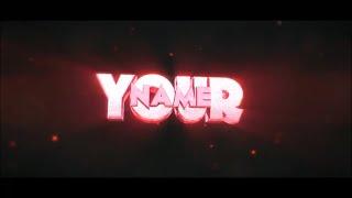 FREE After Effects & Cinema 4D Intro Template: Simple RED 3D Text Intro Template #420 + Tutorial