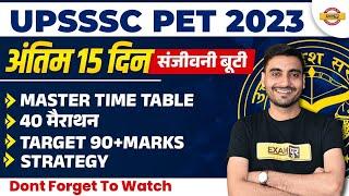 UPSSSC PET STRATEGY 2023 | UPSSSC PET 2023 PREPARATION STRATEGY | UPSSSC PET STRATEGY BY TOPPERS