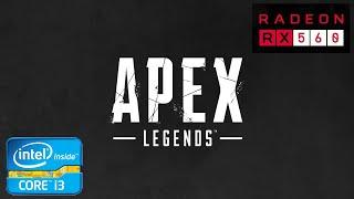 Apex Legends Gameplay on i3 3220 and RX 560 4gb (High Setting)