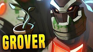 *NEW* HEALING/DAMAGE GROVER!! | Paladins Grover Gameplay & Build