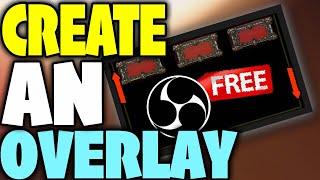 Animated Live Stream Overlay Tutorial   Create one FREE!