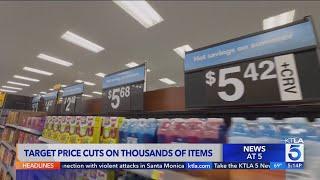 Target cuts prices on thousands of items