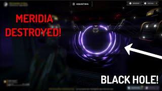 Helldivers 2 Meridia being DESTROYED LIVE EVENT! BLACK HOLE FORMED!