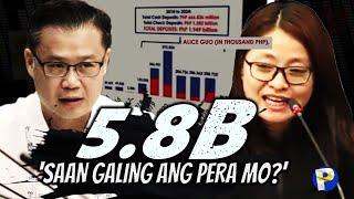 Unexplainable BILLIONS sa bank account ni Alice Guo pinatunayan ni Win Gatchalian na POGO money