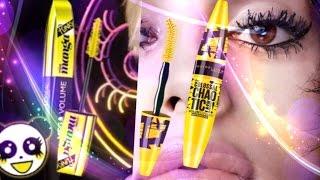 Maybelline Colossal Chaotic  VS Loreal Voluminous Miss Manga Rock Mascara