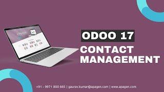 Simplified Contact Management |  Odoo 17 | Apagen Solutions