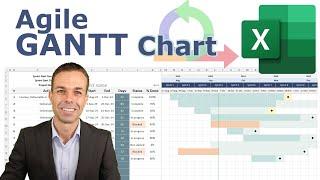 How To Make This AGILE Gantt Chart in Excel!