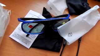 Обзор посылки с AliExpress (Активные 3D очки)  Package Overview with AliExpress (Active 3D Glasses)