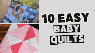 10 Modern Baby Quilt Patterns