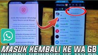 cara atasi wa gb memerlukan whatsapp versi resmi untuk masuk