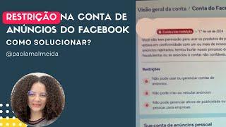 Restrição na Conta de Anúncios do Facebook: Como Solicitar Análise e Solucionar no Meta Business