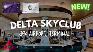 JFK Delta Skyclub Review - Terminal 4, Concourse A (2024)