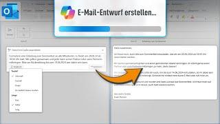  Copilot in Outlook: E-Mail-Entwürfe auf Knopfdruck!