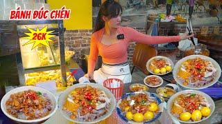 Ăn Bánh Đúc Chén Trừng Gà Non Siêu Ngon Full Topping 26K Ở Sài Gòn