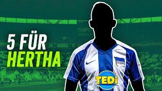Hertha BSC: Meisterschaft 2025! 5 Transfers für den Big City Club!