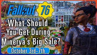 What Should You Get In Minerva's Big Sale In Fallout 76?