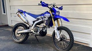 Yamaha Wr250r mods and upgrades. Pro Taper, Zeta, FMF, Warp 9 wheels, EJK Programmer, MotoZ tires