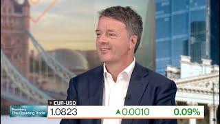 Matteo Renzi ospite a BloombergTV | Londra 10/07/2024