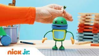 How to Build Your Own Bot from Team Umizoomi ️ | Stay Home #WithMe | DIY Crafts | Nick Jr.