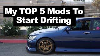 My TOP 5 Mods To Start Drifting The IS300!