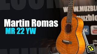 MARTIN ROMAS MR-22 YW - нарядное укулеле концерт