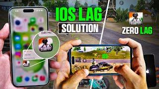 Ios 18 lag solution | ios 18 bgmi lag | Iphone bgmi lag solution | ios settings for game lag |