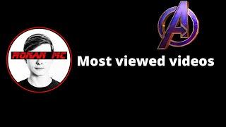 Most Viewed RonanMC Videos Ever!! Avengers Endgame Edition