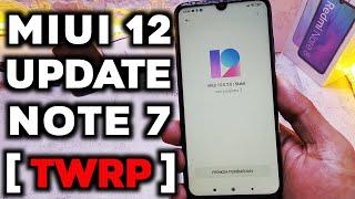 UPDATE MIUI 12 REDMI NOTE 7 GLOBAL KE REGION EROPA V12.0.2.0 OFFICIAL LEWAT TWRP || SOLUSI UPDATE