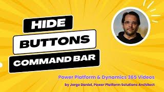 Hide Buttons In Model Driven Power Apps & Dynamics 365 (Command Bar)