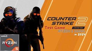 Test Game Counter Strike 2 Ryzen 5 5500u in 2024