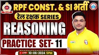 RPF Reasoning Practice Set #11 | RPF SI & Constable 2024 | RPF Reasoning Class 2024 by Shobhit Sir