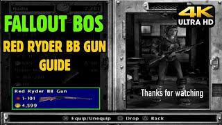 Fallout BOS : Red Ryder BB Gun / Guide