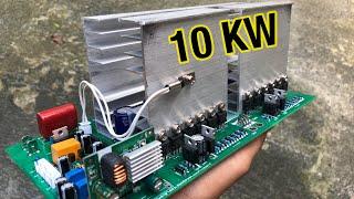 24 mosfet 10KW 72V true sine inverter.