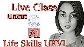 IELTS Life Skills  A1 Speaking & Listening Test || Speaking  Practice || Q & A || Live Class || 2023